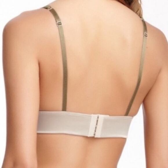 NWOT Free People tiny daisy lace v wire bra - Picture 3 of 3